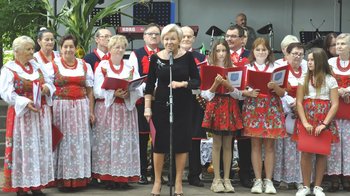 Obraz główny aktualności o tytule Dożynki w kolejnych sołectwach z udziałem władz Powiatu 
