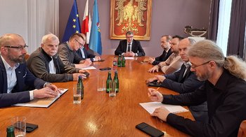 Obraz główny aktualności o tytule Coraz bliżej zakończenia budowy południowej obwodnicy Oświęcimia 