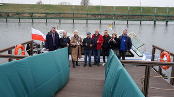 Obraz główny aktualności o tytule Łodzią aż do Krakowa - nowa atrakcja w Powiecie Oświęcimskim 