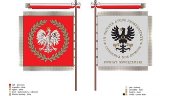 Obraz główny aktualności o tytule Powiat będzie miał wkrótce swój sztandar 