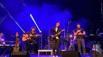 Obraz główny aktualności o tytule Wspieramy Ukrainę. Koncert charytatywny pod patronatem starosty oświęcimskiego 