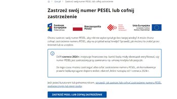 Obraz główny aktualności o tytule Tak zastrzeżesz swój numer PESEL 