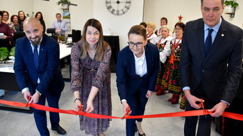 Obraz główny aktualności o tytule Otwarcie nowego biura powiatowego ARiMR w Oświęcimiu 