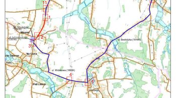Obraz główny aktualności o tytule Zmiana terminu zamknięcia odcinka drogi powiatowej ul. Karolina w Osieku 
