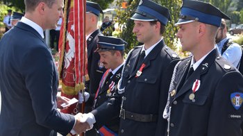 Obraz główny aktualności o tytule Jubileusz oświęcimskiej OSP 