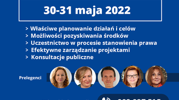 Obraz główny aktualności o tytule Bezpłatne szkolenie dla organizacji pozarządowych 