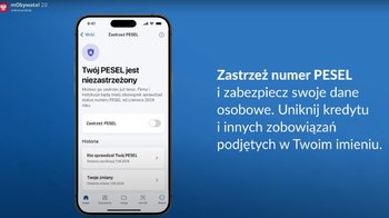 Obraz główny aktualności o tytule Tak zastrzeżesz PESEL i unikniesz kłopotów (film) 