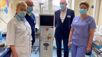 Obraz główny aktualności o tytule WOŚP znów wsparł Szpital Powiatowy w Oświęcimiu 