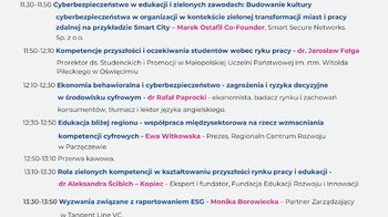 Obraz główny aktualności o tytule Na oświęcimskiej uczelni o wyzwaniach współczesnego rynku pracy i edukacji 