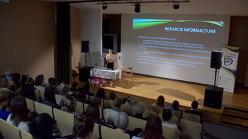 Obraz główny aktualności o tytule Ważna konferencja w Specjalnym Ośrodku Szkolno-Wychowawczym 