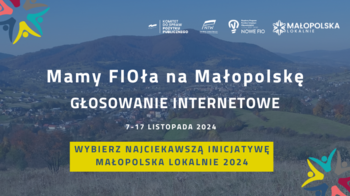 Obraz główny aktualności o tytule Wybierz najciekawszą inicjatywę Małopolska Lokalnie 2024! 