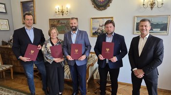 Obraz główny aktualności o tytule Droga powiatowa w Trzebieńczycach zostanie zmodernizowana 