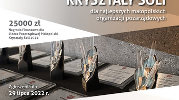 Obraz główny aktualności o tytule „Kryształy Soli” i „Amicus Hominum”. Zgłoś kandydatów do prestiżowych nagród 