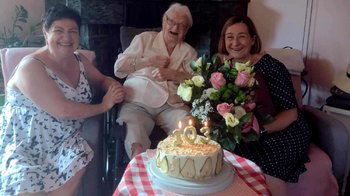 Obraz główny aktualności o tytule Piękny jubileusz Seniorki z Brzeszcz 